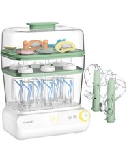 Momcozy BS01 Baby Bottle Sterilizer and Dryer, Tall Electric Steam Sterilizer