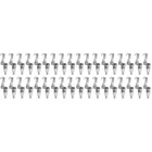 36 PCs einstellbare Metall Galerie Anzeige Drahtseilhalterhaken Bild Rail Haken