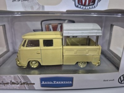 M2 Machines 1960 VW Double Cab Truck USA Model Walmart Gold Chase