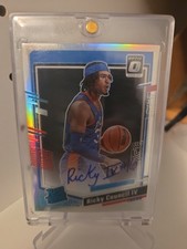Ricky Council IV Optic Holo On Card Rooki3 Auto. One Touch Included.