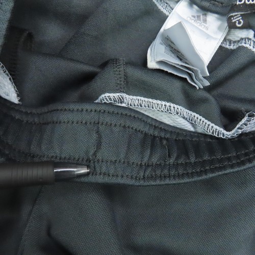 Pantalones Adidas Para Hombre Pequeños ClimaCool 3 Rayas Cremallera Tobillo Pista Joggers Cónicos - Imagen 11 de 12