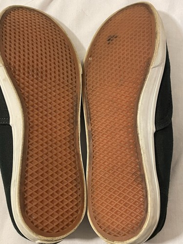 EXCELLENT VANS Old Skool Black Canvas sneakers skate Shoes Size W8 M6.5 EUC - Picture 13 of 13