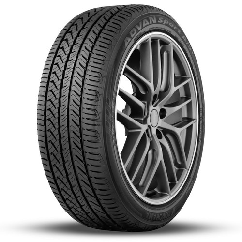 1 New Yokohama ADVAN SPORT A/S+ 285/35R18 Tires 2853518 - Picture 1 of 4