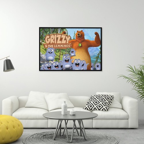 Grizzy und die Lemminge Puzzle 1000 Teile Geschenk für Mädchen Jungen Erwachsene - Bild 3 von 7