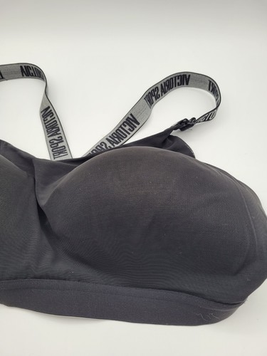 Victoria’s Secret Lightweight Sport Bra 36DD Adjustable Straps black strappy - Picture 3 of 8