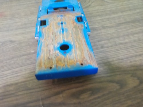 Vintage Tonka Dodge Pickup Truck blau Chassis und Seitenrohr für Ersatzteile - Bild 5 von 16