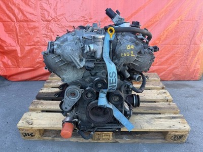 14-15 INFINITI Q50 - 3.7L VQ37 - AWD ALL WHEEL DRIVE - ENGINE MOTOR LONG BLOCK