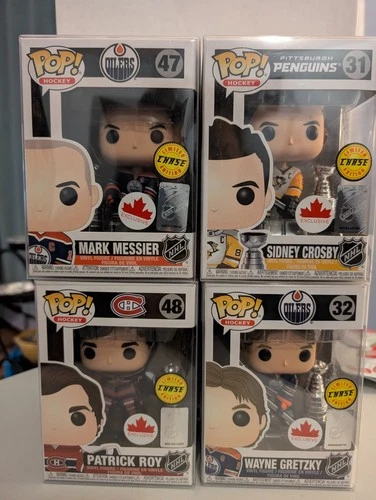 Funko Pop Stanley Cup Chase Figures Pick From List Gretzky, Crosby, Roy, Messier