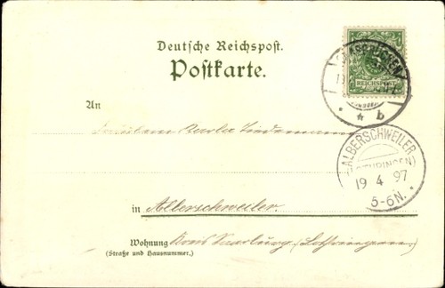 Litho St. Johann Saarbrücken, Gesamtansicht, Ehrenthal, Spichernberg - 4388535 - Picture 2 of 2