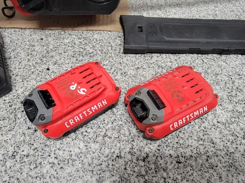 Craftsman V20 Chainsaw 12" Bar With Batteries And Charger - Picture 2 of 10