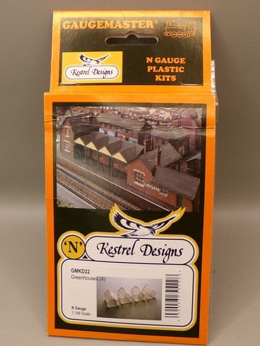 Gaugemaster / Kestrel GMKD22 Greenhouses (4) N Gauge Kit (w) - Picture 2 of 2