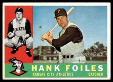 1960 Topps Hank Foiles #77