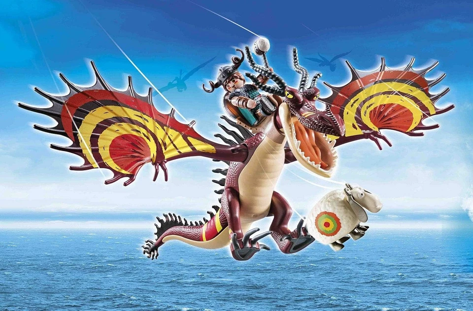 Playmobil® Dragons 70731 Rotzbakke und Hakenzahn Neu in Folienverpackung - Bild 2 von 4