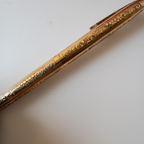 Sheaffer 12K Gold Filled Kugelschreiber Bleistift Set im Original Etui weißer Punkt - Bild 15 von 17