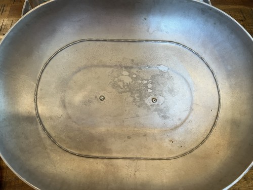 Horno holandés tostador Wagner Ware Sidney O Magnalite 13qt 4267 acero inoxidable - Imagen 9 de 10