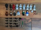 Lego Star Wars Mini Figures Accessories Lot