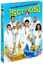 Scrubs Series 7 (2009) Zach Braff 2 discs DVD Region 2 New & Sealed