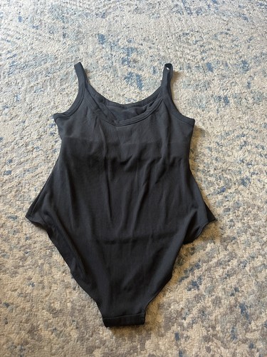 Girlfriend collective petal coco scoop ribbed bodysuit large - Picture 2 of 4