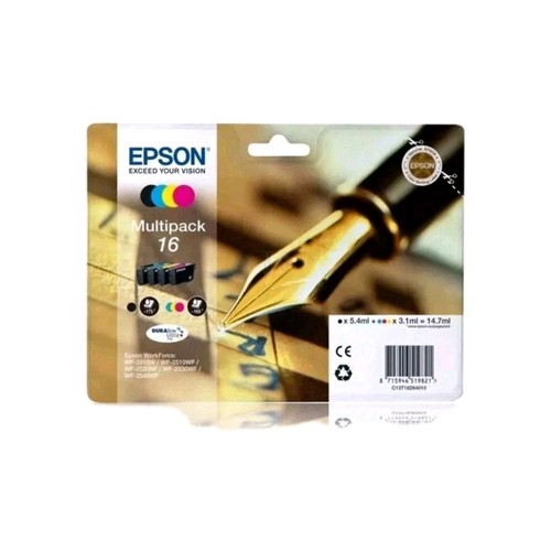 Epson 16 T1626 Multipack Tintenpatronen Stift und Kreuzworträtsel Original C13T16264012  - Bild 3 von 15