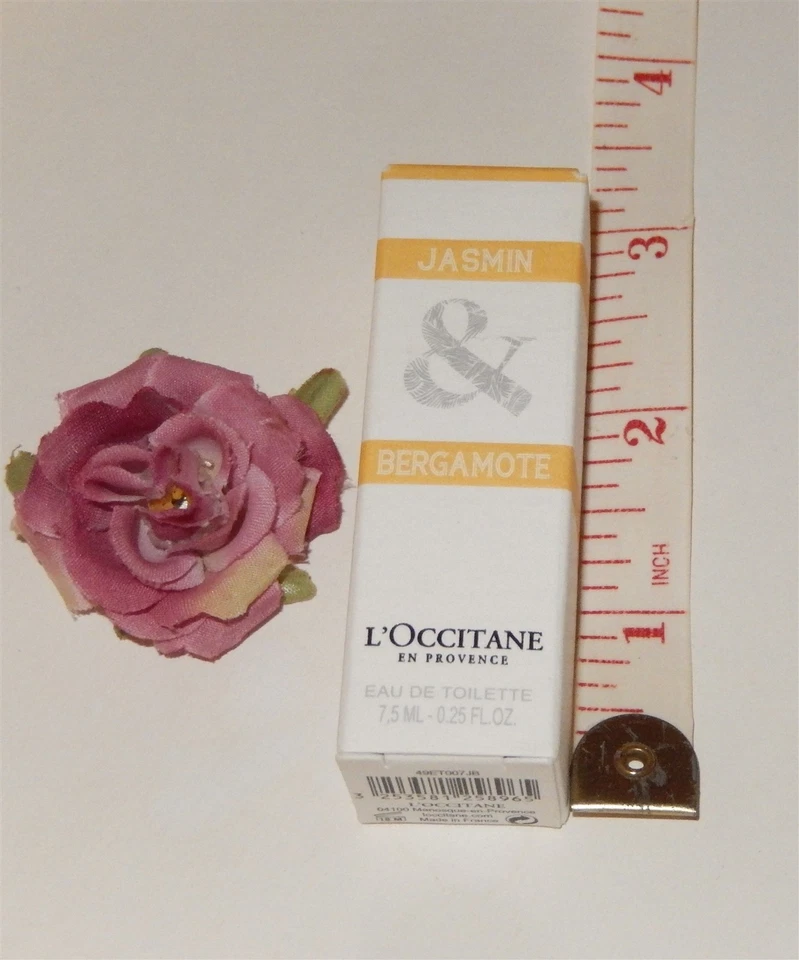 L'OCCITANE JASMIN & BERGAMOTE EAU DE TOILETTE MINI SPLASH 7.5 ML/0.25 OZ NIB - Image 3 of 3