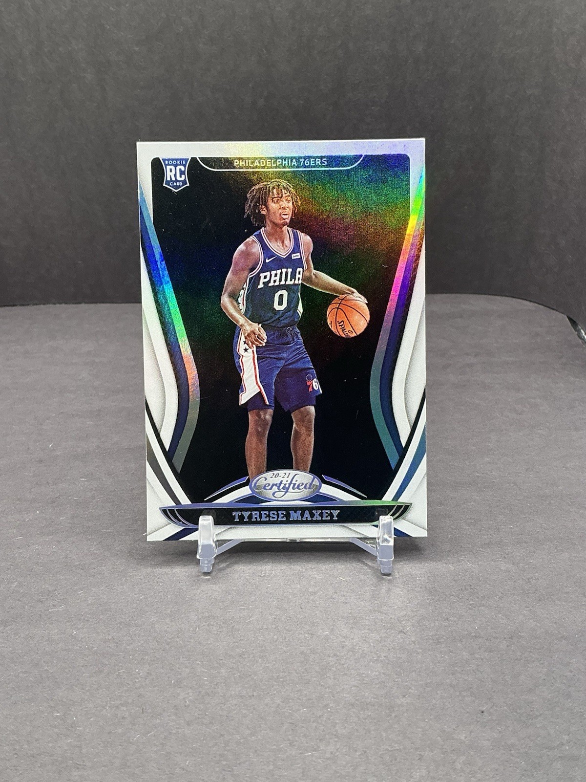 2020-21 Panini Certified - Tyrese Maxey #180 (RC)