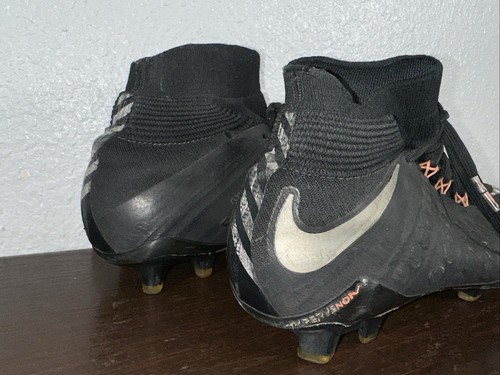NIke Hypervenom Phantom III DF FG Soccer Cleat Black ACC (860643-104) Size 6 - Picture 4 of 12