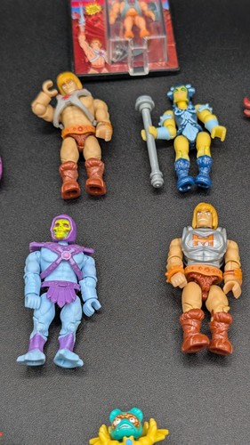 Lot 11 He-man & TMNT MEGA CONSTRUX Mini Action Figures  - Picture 3 of 10