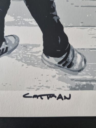 Catman Painting Out Loud Screenprint Limited Edition Street Art Graffiti Banksy - Picture 7 of 18