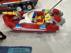 Lego City Fire truck And Fire boat Set 7213, Missing 3 stickers