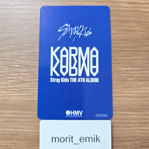 LEEKNOW Streunerkinder KARMA HMV POB offizielle Fotokarte PC Japan 4. Album #B - Bild 24 von 24