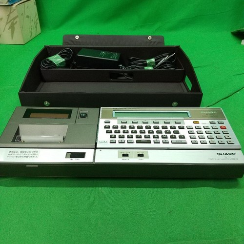 Sharp PC-1500 Pocket Computer with Case, Tested Fully Working - Imagen 2 de 20