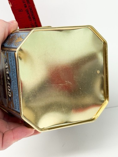 Ocean Queen Kaffeedose mit batteriebetriebener Uhr Vintage *lesen* - Bild 8 von 11