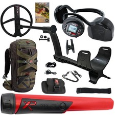 XP DEUS II WS6-ST Master FMF Metal Detector 11" Coil MI-6 Backpack