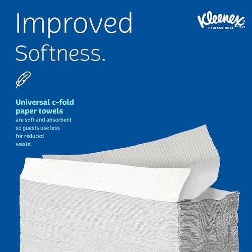 Kleenex Professional Universal C-Fold Folded Paper Towels, Bulk (01500),...  - Picture 4 of 10