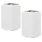  2 Pcs Ethernet Kabel Verbinder Netzwerkkabeladapter -Port Extender