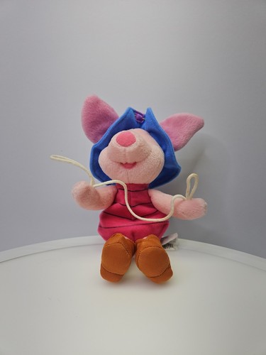 Disney Mattel Lasso Roping Piglet Plush Stuffed Doll Animal Toy 8" Star Bean Bag - Picture 2 of 9