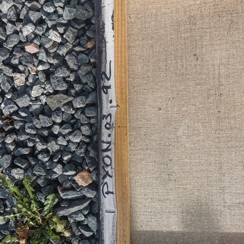 Lot 5 Peinture Surréaliste Sur Toile 1992 / Jacques Pyon?? / Réf A656 - Foto 13 di 16