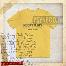 Rocky Flats Nuclear Facility 1952 Vintage Men's T-Shirt