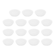 15Pcs Snug Plugs, Rubber Hole Plugs Fit 28mm (1.1 Inch) Hole Dia. Translucent