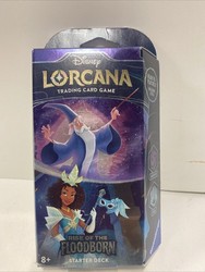 Disney Lorcana: Rise of the Floodborn Starter Deck - Amber & Sapphire