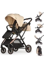 Lightweight Baby Pushchair Stroller with Recline Seat, Storage Basket & Canopy