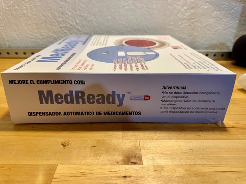 NUEVO Dispensador Automatizado de Pastillas Medicamentos MedReady 1700 con Llave Cerradura Puerta SELLADO - Imagen 6 de 11