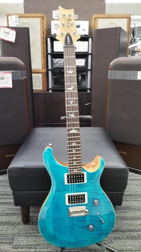 PAUL REED SMITH SE USTOM 24 BLUE MATTEO NATUR Electric Guitar - Picture 2 of 12