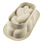 NEW Silikomart Treccia Silicone Mould Light Grey
