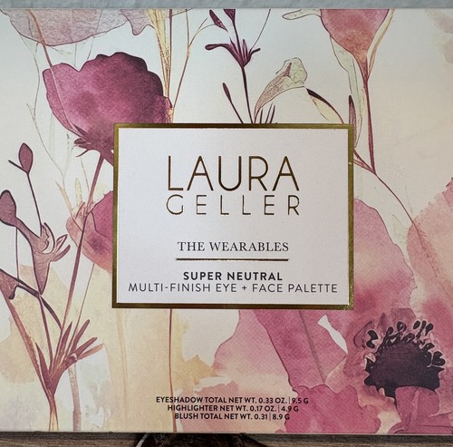 Laura Geller The Wearables Super Neutral Multi-Finish Eye & Face Palette, BNIB - Picture 2 of 5