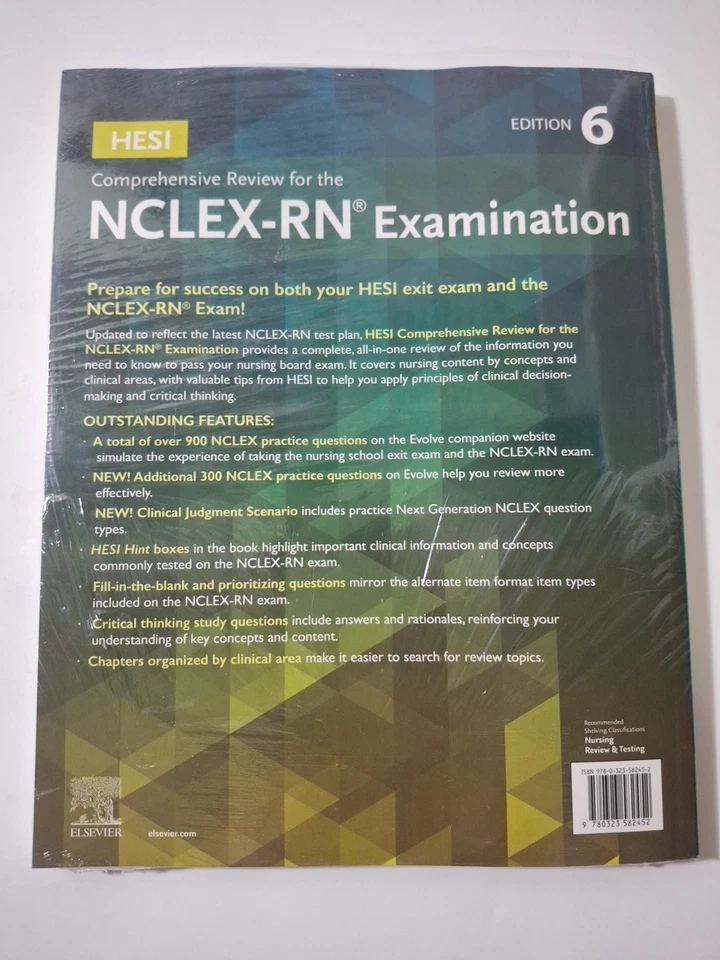 HESI Comprehensive Review for the NCLEX-RN Examination by HESI New Sealed  - Image 2 of 4