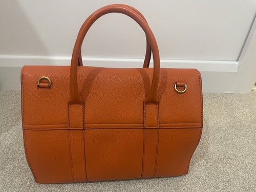 Mulberry Bayswater Orange Tote Bag - Picture 11 of 16