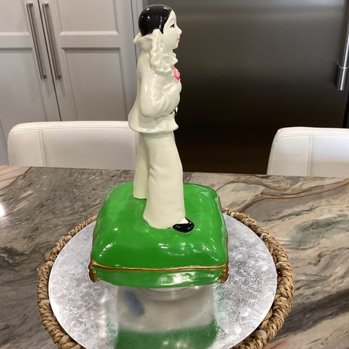 Pierrot Mimo MÚSICO CORTE BUFÓN PAYASO Caja de Música Regalo Mundo de Gorham Funcionando - Imagen 4 de 8