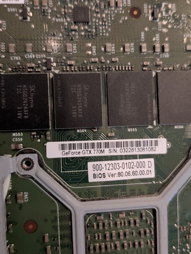 Tarjeta de video genuina MXM para computadora portátil NVIDIA GTX 770M 3 GB | N14E-GS-A1 - Imagen 5 de 5