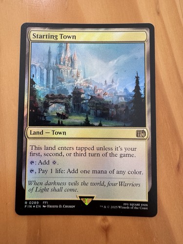 Starting Town Final Fantasy Foil